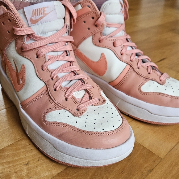 Wmns Dunk High Up 'Crimson Bliss' - Picture 5 of 7